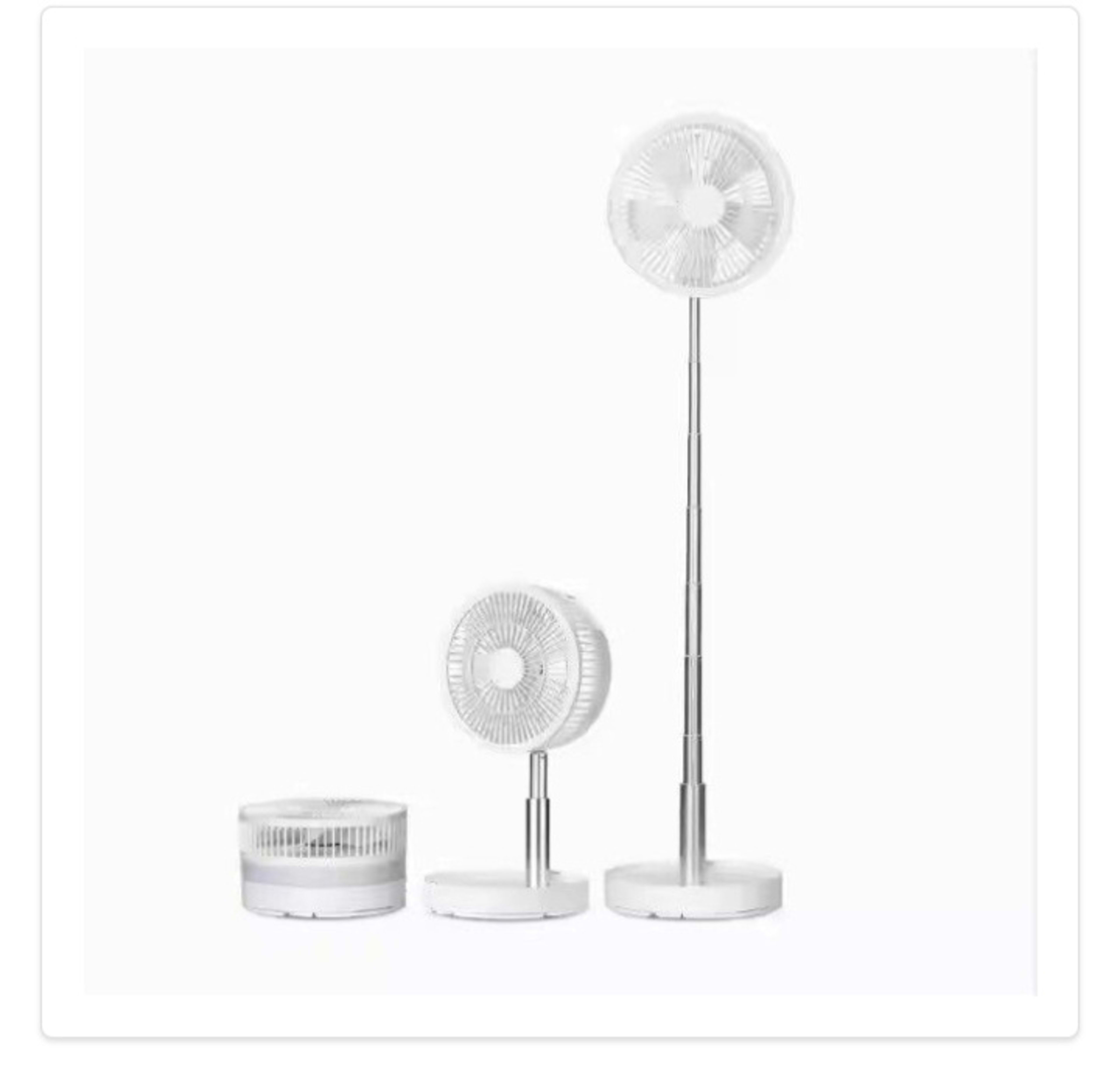 Ventilador Plegable Recargable 