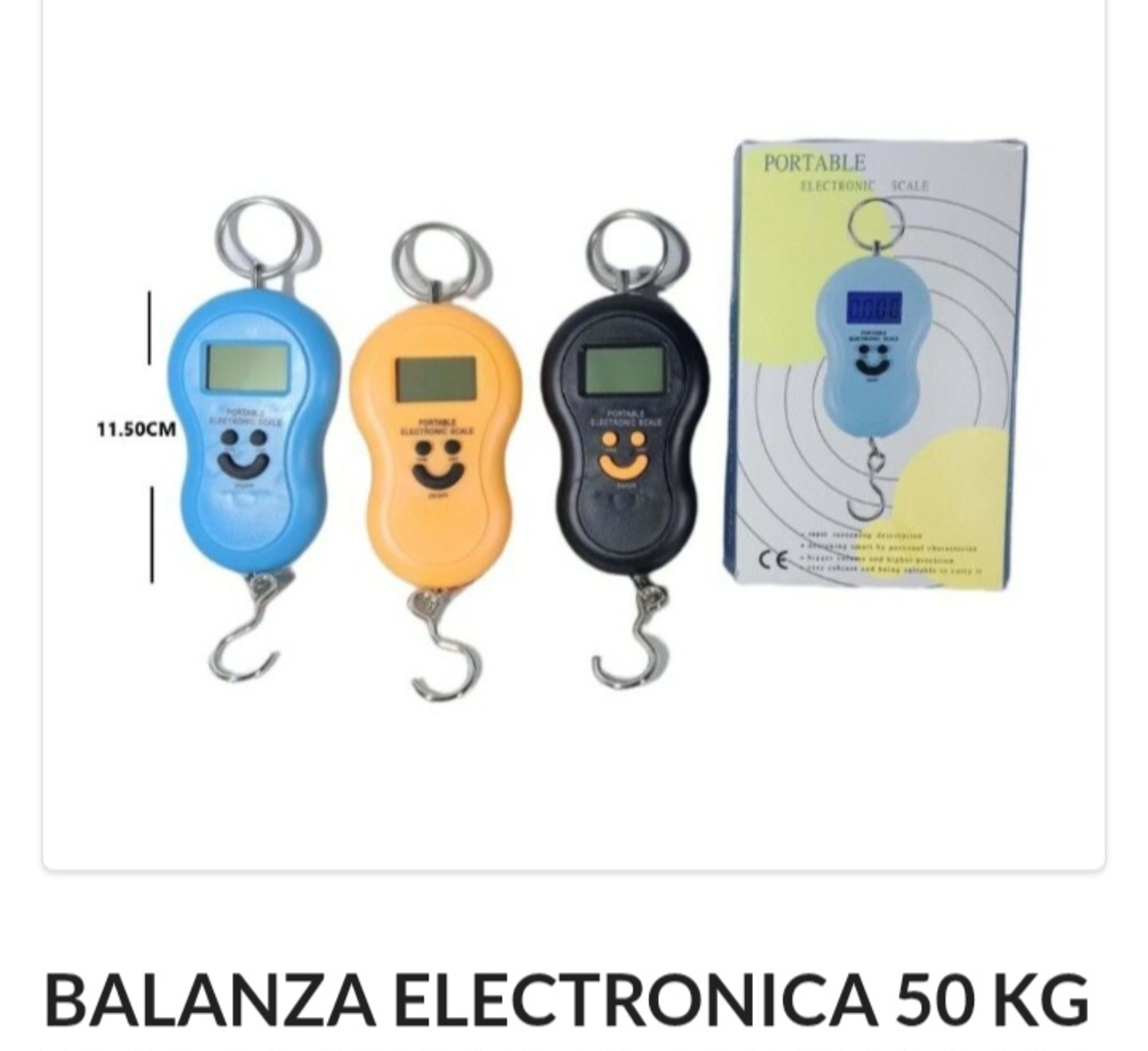 Balanza Equipaje Electrónica 50Kg 