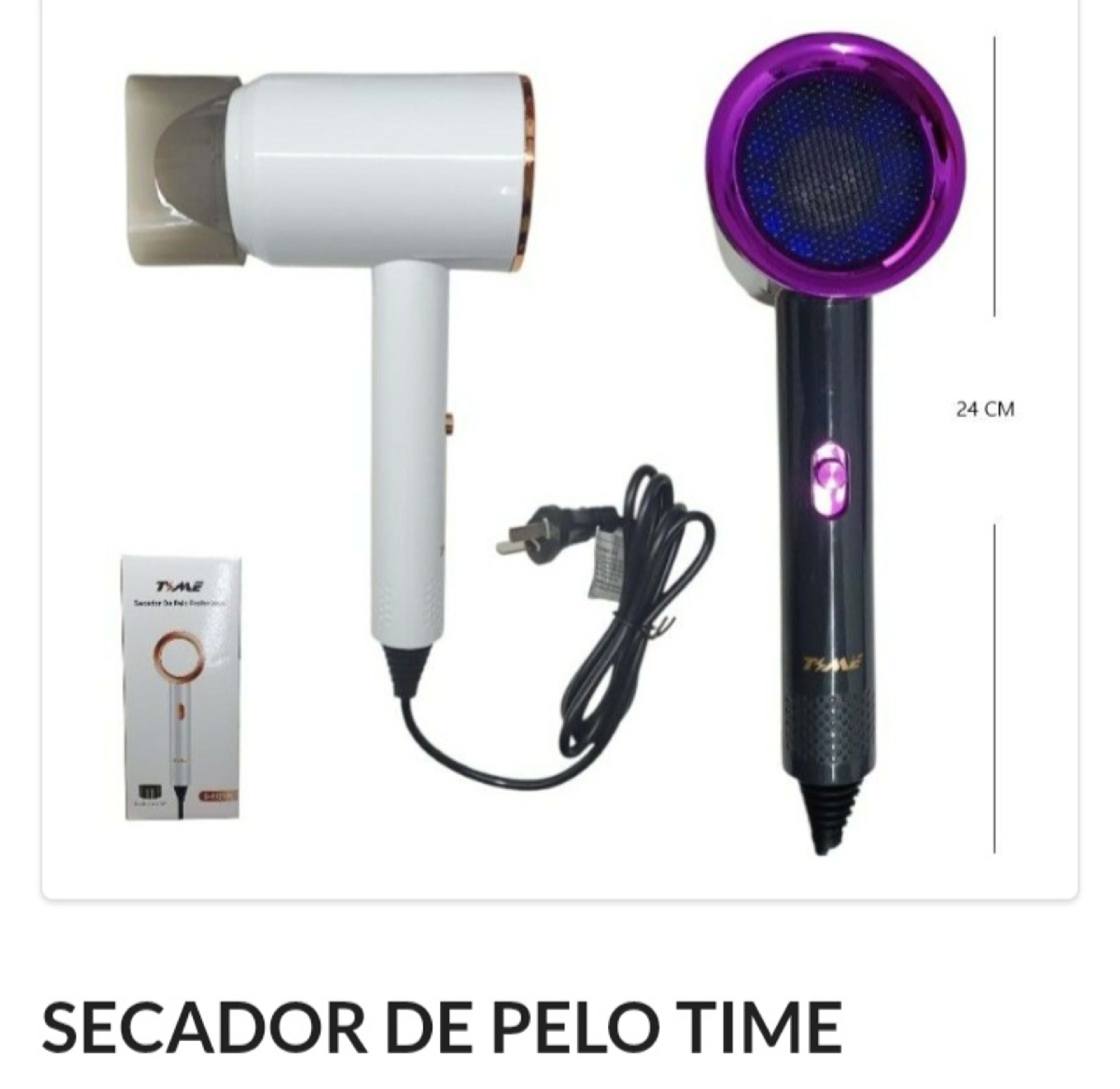 Secador Pelo Time 