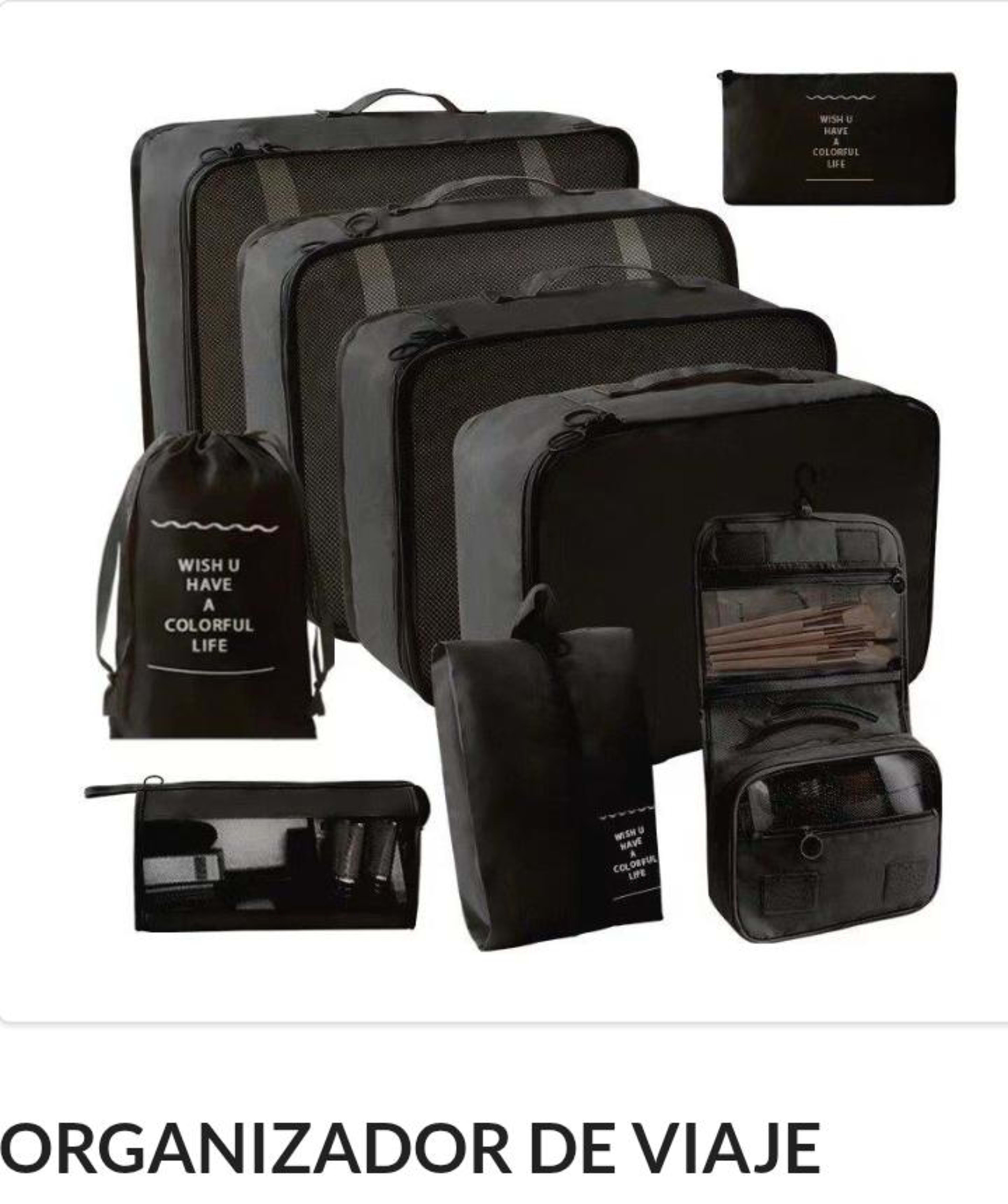 Organizador de viaje