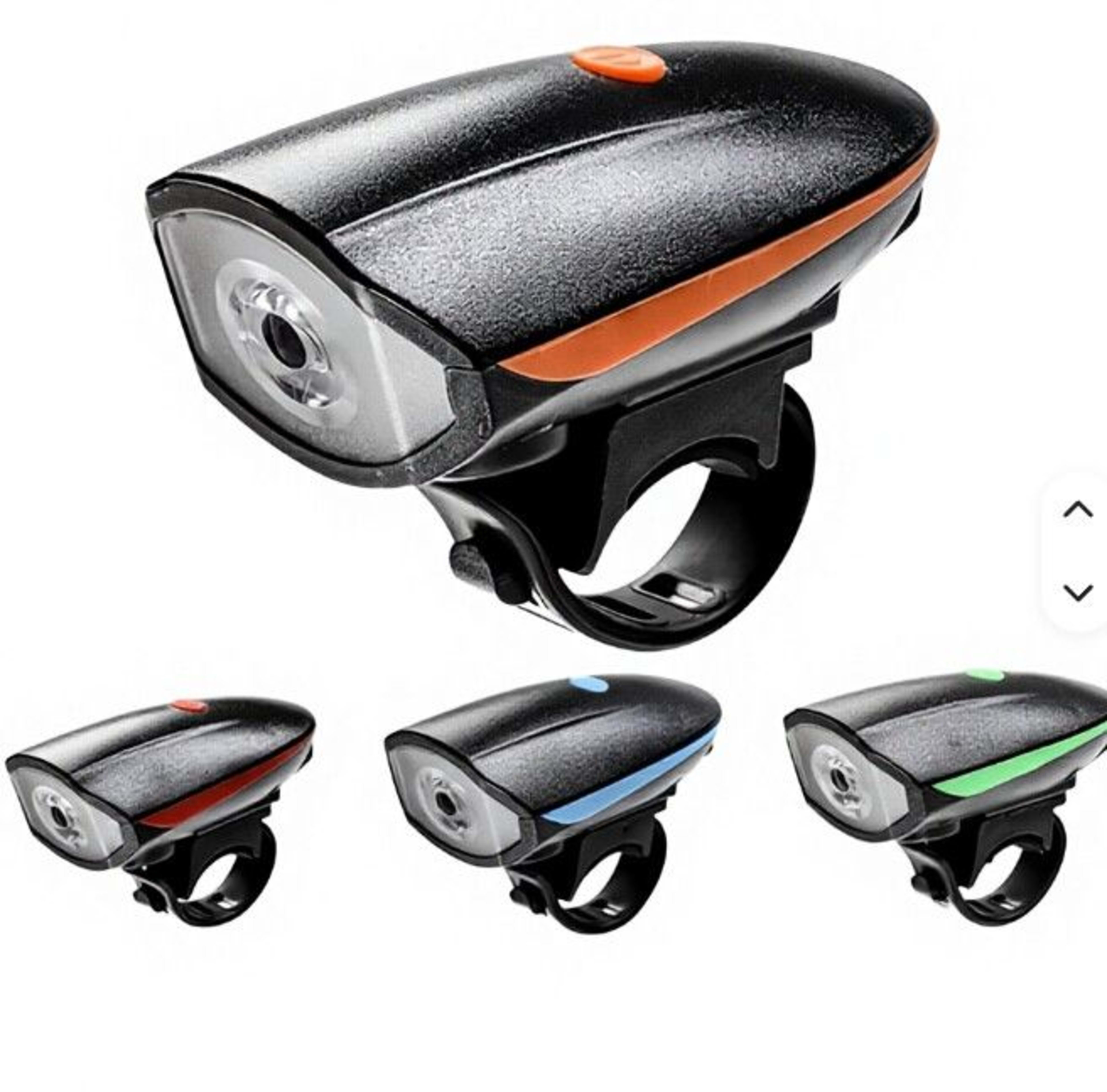  LUCES BICI USB RECARGABLE CON BOCINA