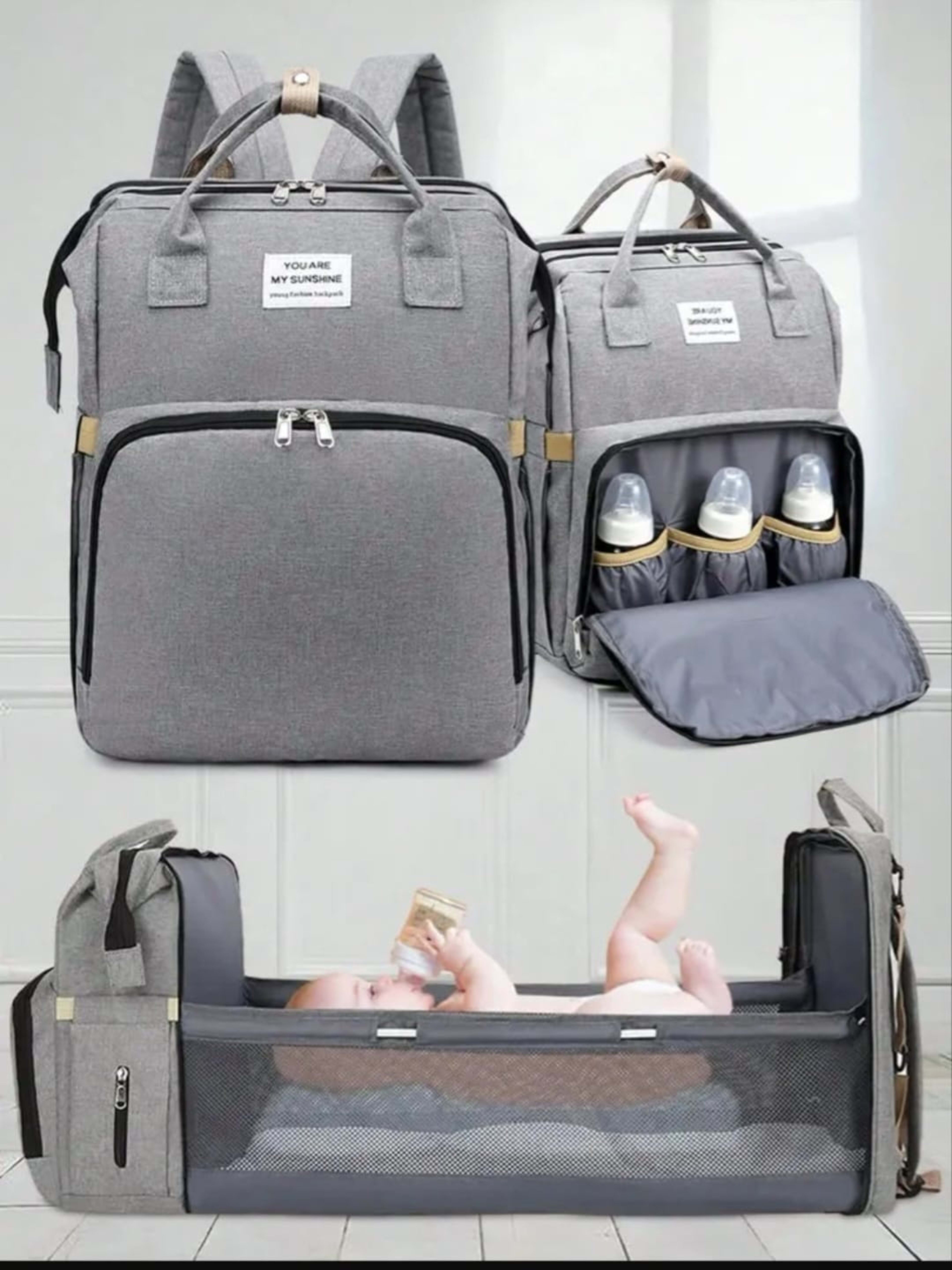 MOCHILA BOLSO MATERNAL CUNA