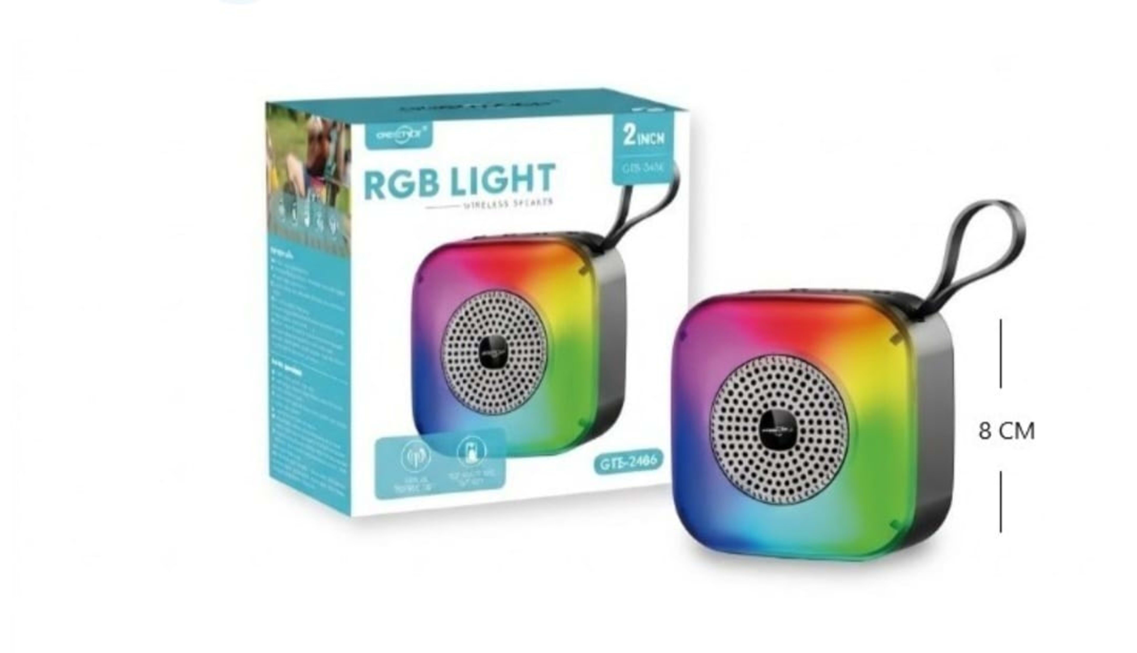 Parlante mini RGB LIGHT GTS 2486