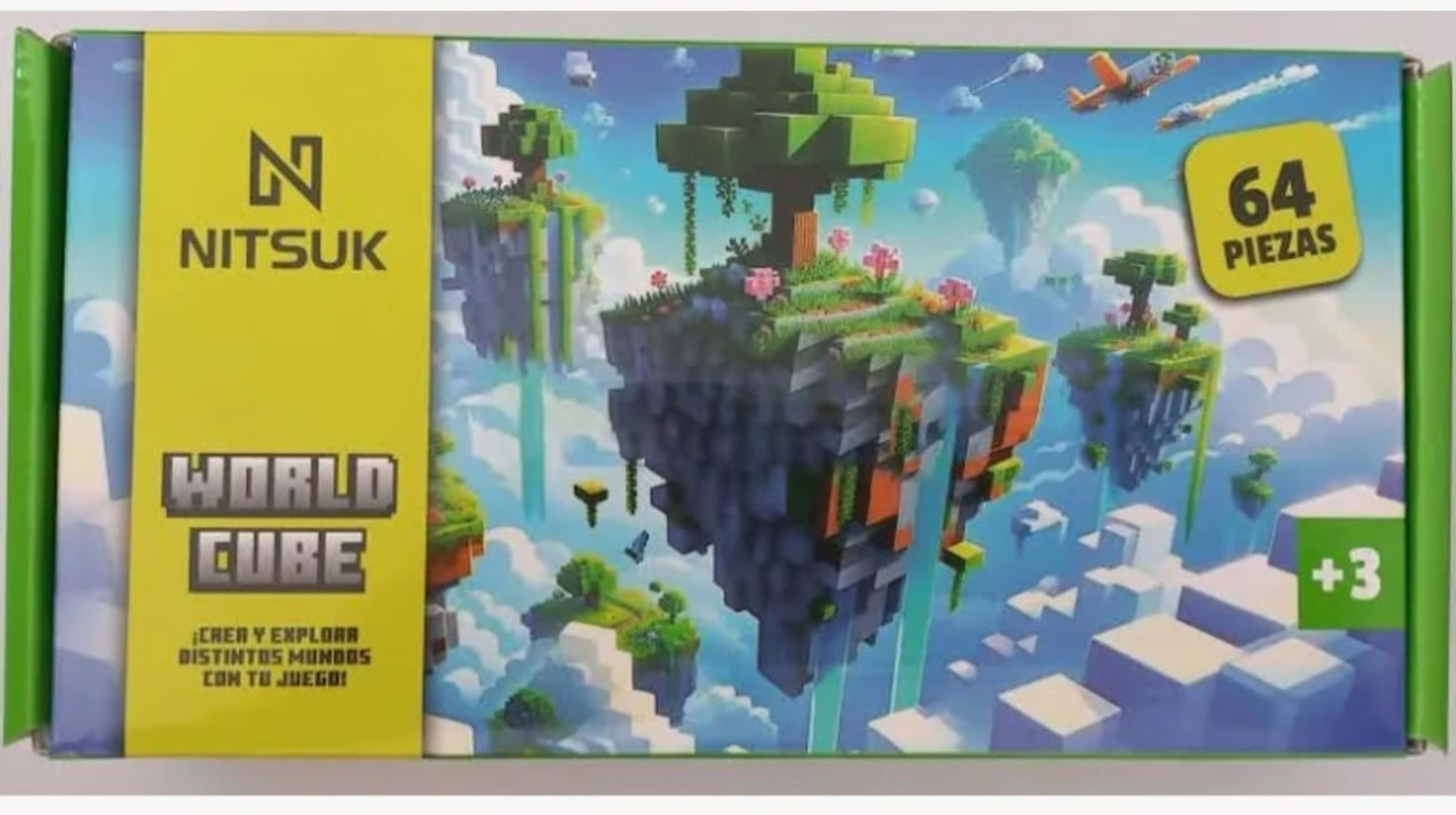 Juego de cubos magnetico 64 piezas