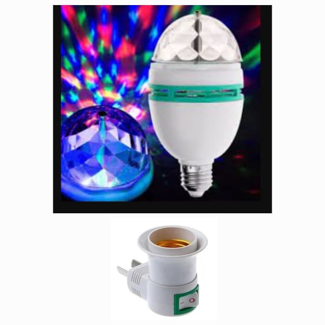 Foco Giratorio LED + Adaptador 