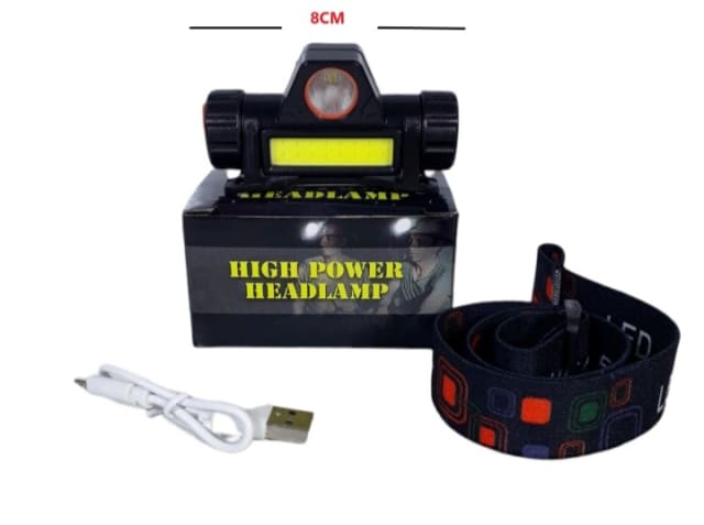 Linterna Minera Recargable 8cm