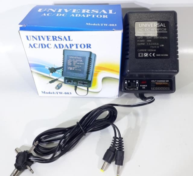 Fuente Universal 1.5v a 12v regulable 