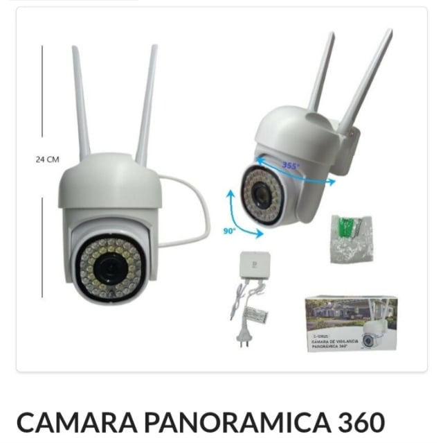 Cámara panorámica 360