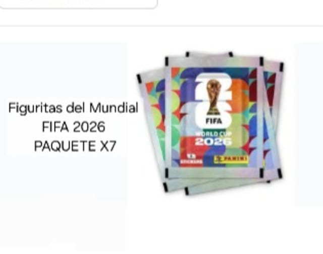 Figuritas Mindial FIFA 2026 X7