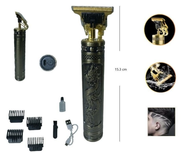 CORTA PELO VINTAGE T9 PLASTICO DL1503AB-1