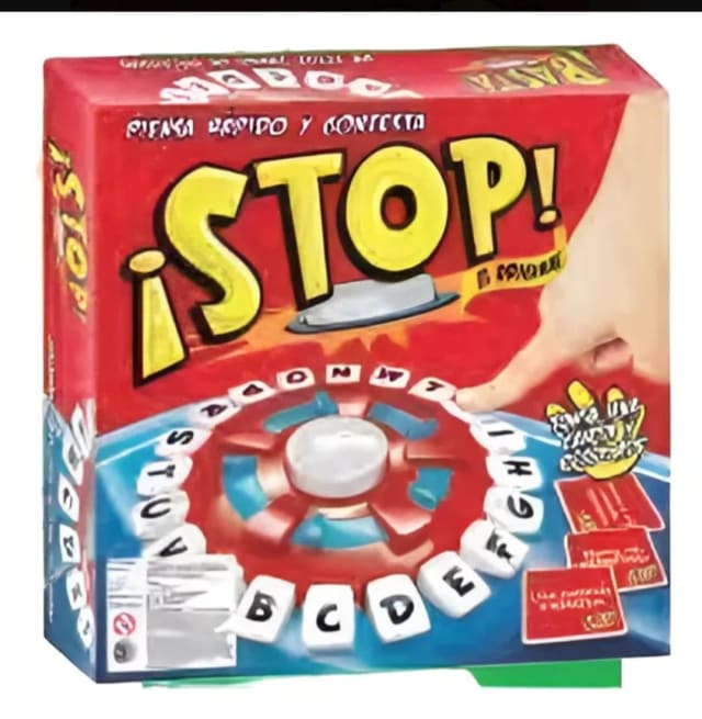 Juego de mesa stop