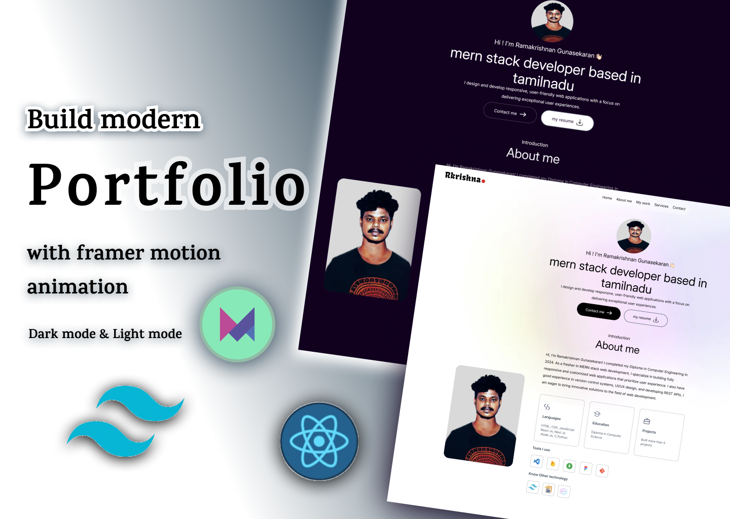 My Portfolio website 