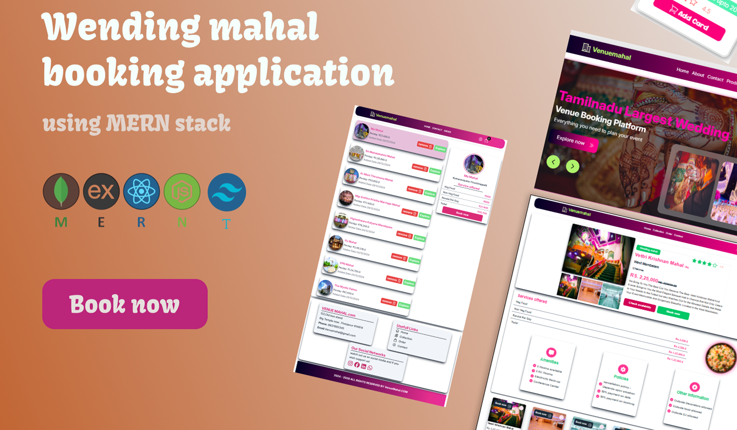 Mahal Booking System