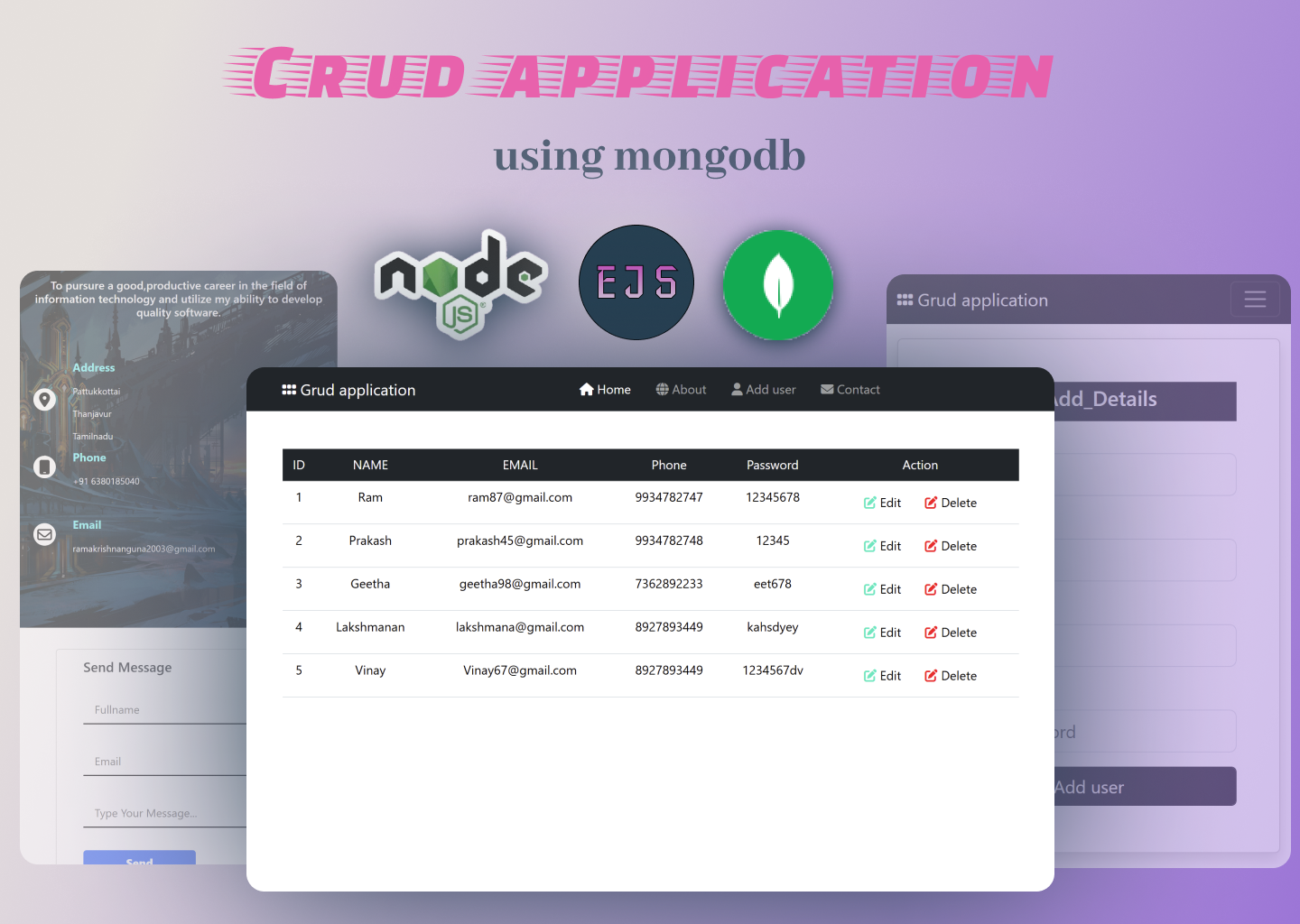 CRUD Application