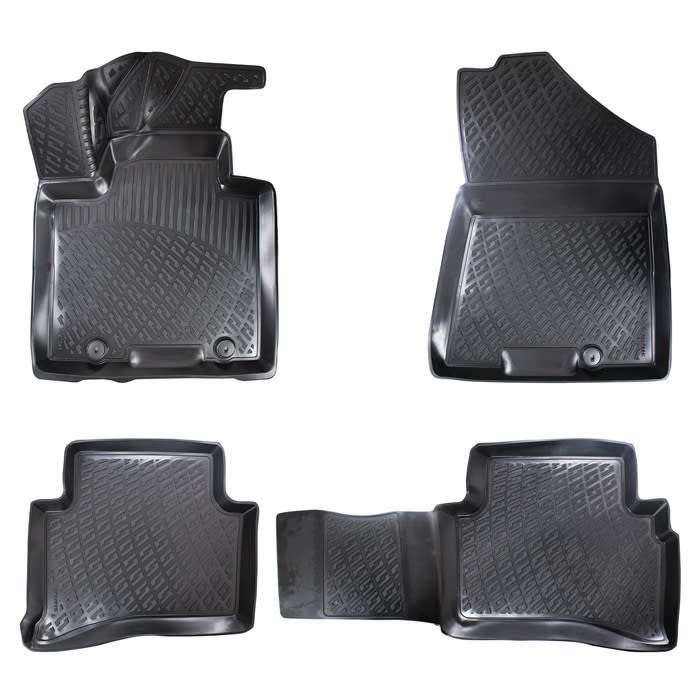 Гумени стелки Rizline 3D тип леген за KIA Sportage 2015-2021 / Hyundai Tucson 2015-2019 (IX35)