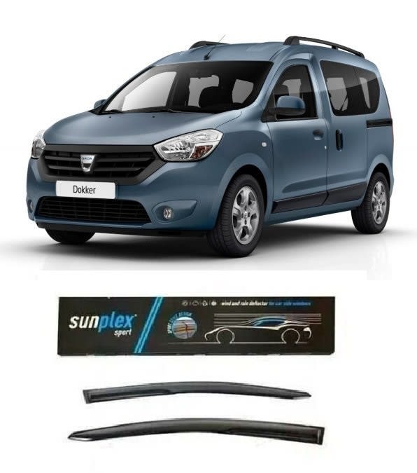 Ветробрани Sunplex 2 броя предни за Dacia Dokker 2013-2020г.