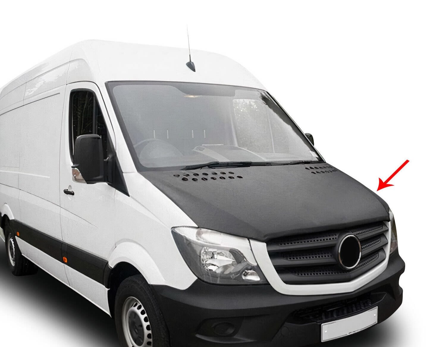 Кожен калъф за преден капак за Mercedes Sprinter 2006-2013г.