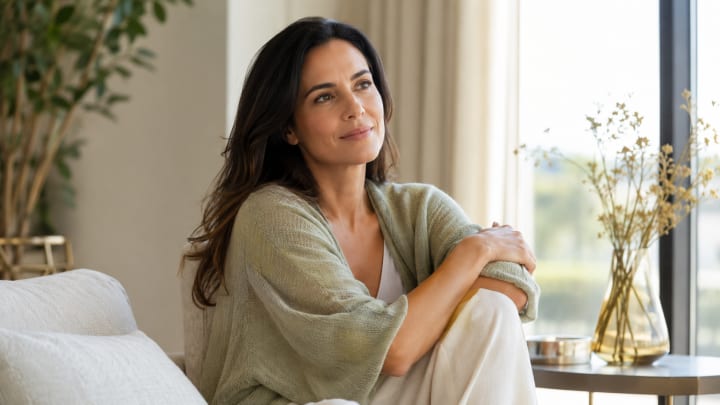 Mulher no climatério recebendo cuidado emocional integrativo em Mococa