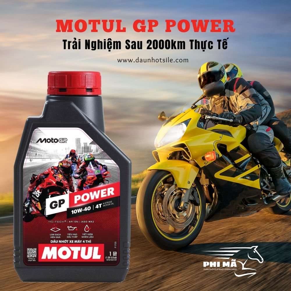Review Nhớt Motul G-Power - Trải Nghiệm Sau 2000km Thực Tế