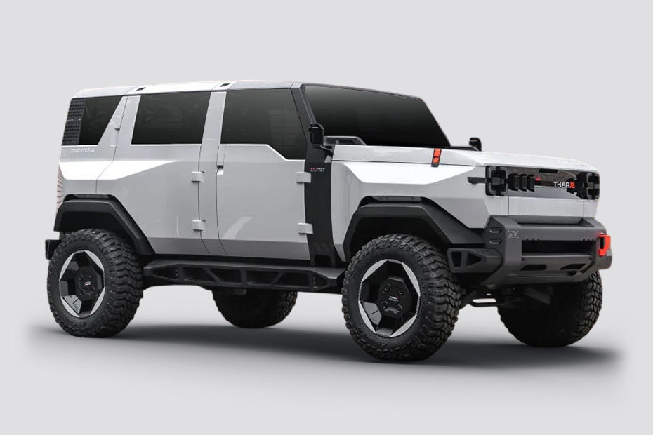 Mahindra Thar E upcoming electric car
