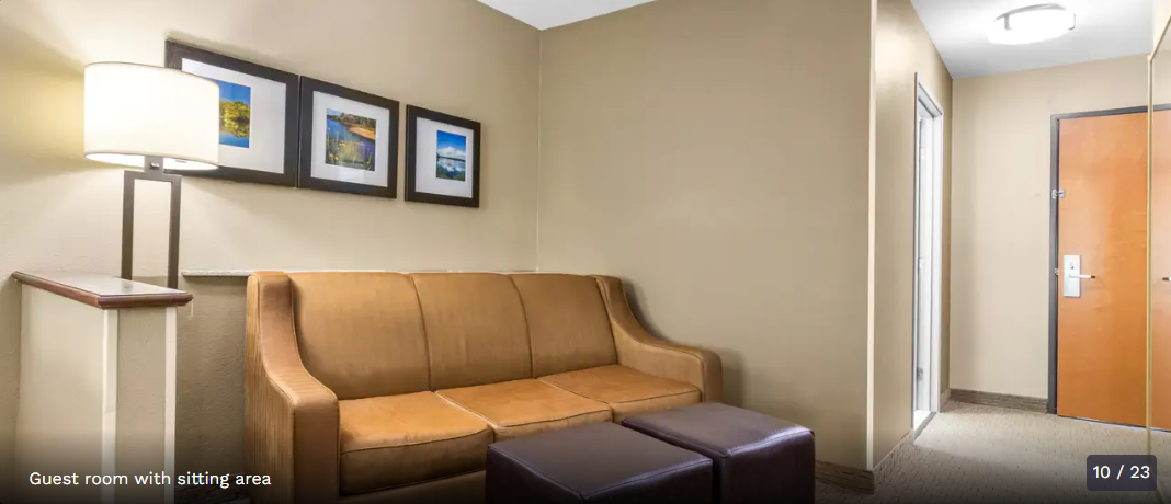 Comfort Suites Rotation to Residency hotel near SSM Health Good Samaritan Hospital - Mt. Vernon in Mount Vernon, IL for doctor rotations and medical residency