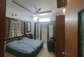 Living room of bungalow sale in Sentosa green. S.p ring road . Ognaj, Ahmedabad