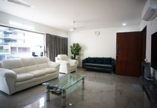 Kitchen of apartments in drive in road, Ahmedabad