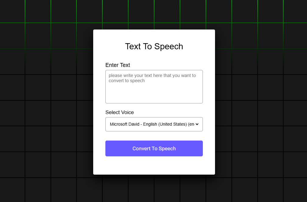 Text to Voice