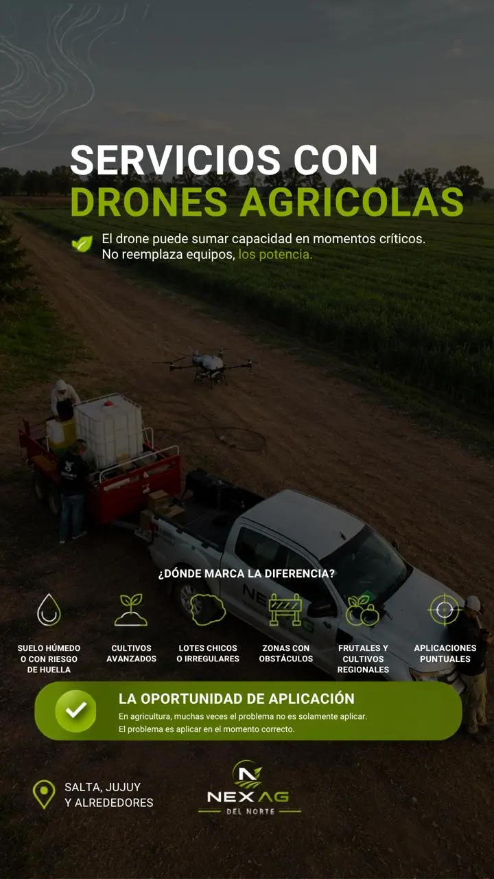 SERVICIOS CON DRONES AGRICOLAS