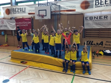Erfolgreiche Junioren am Hallenturnier in Koblach