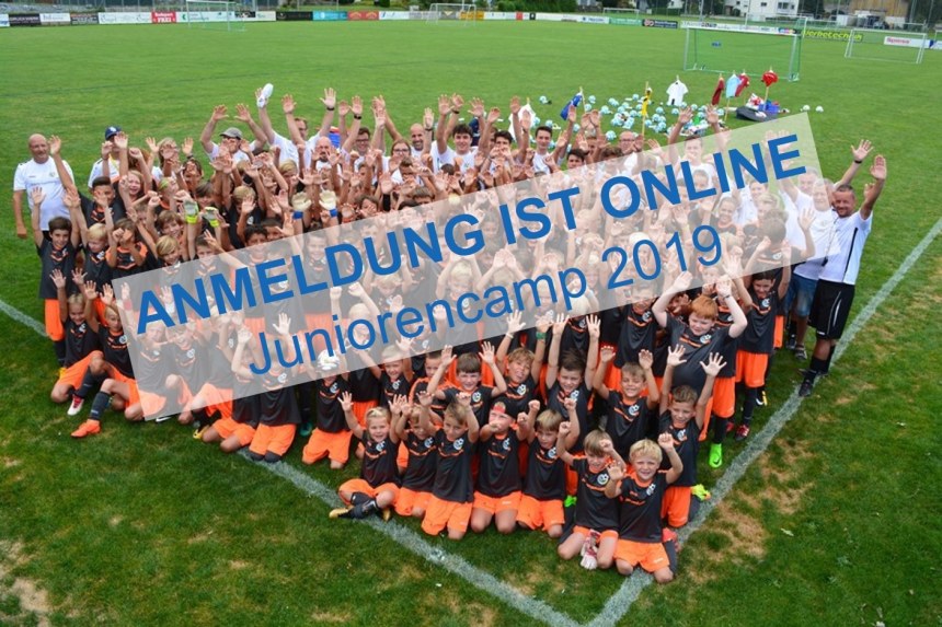 Online Anmeldung - Juniorencamp 2019