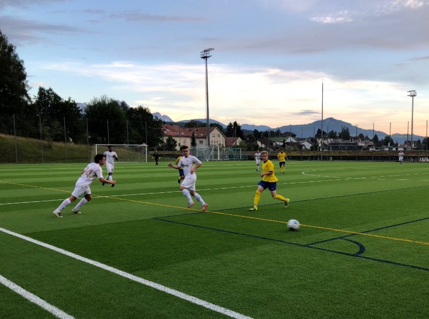 Sieg im ersten Testspiel gegen FC Teufen