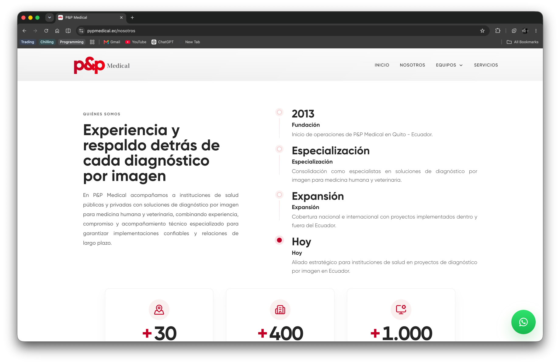 PYP Medical captura 2