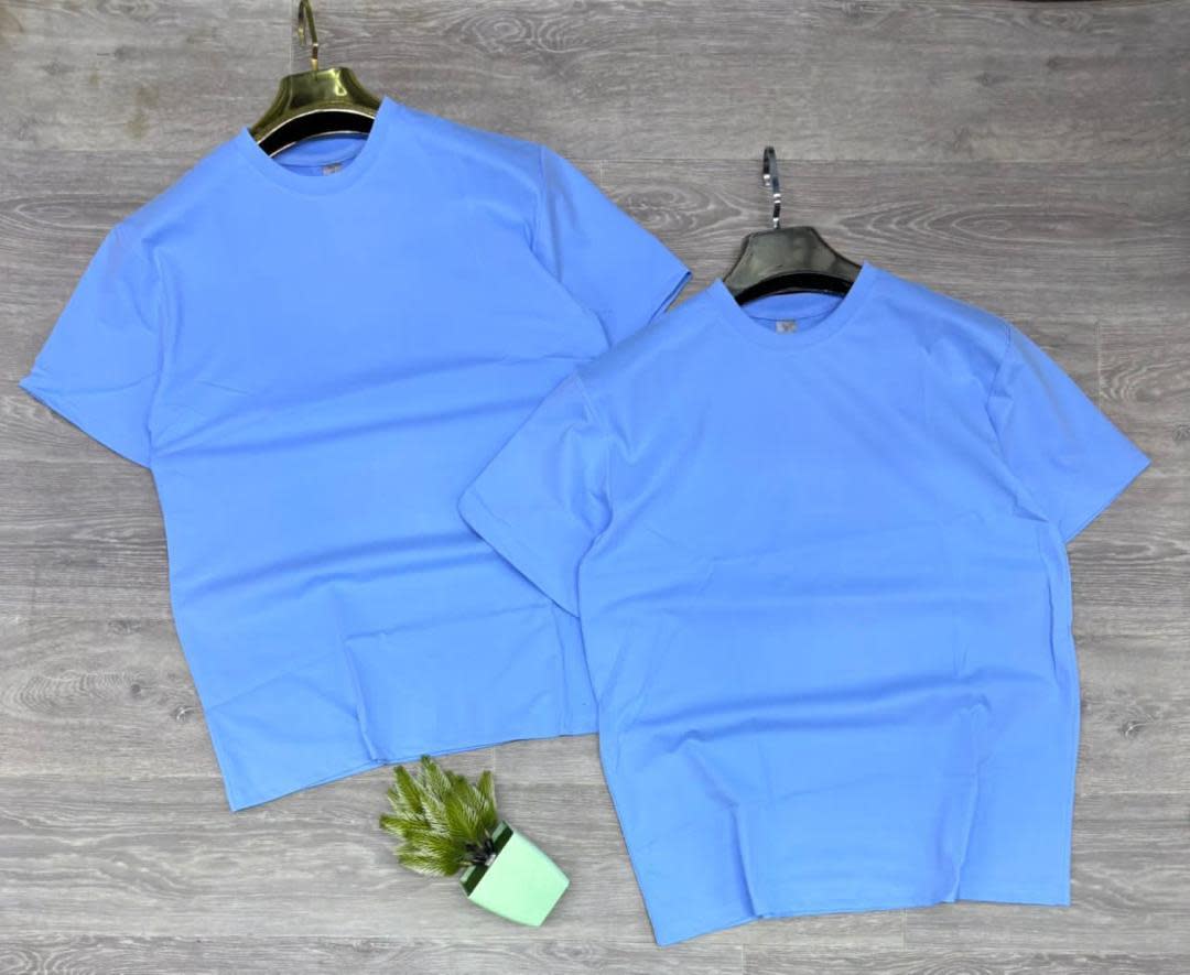 Drop-Shoulder Cotton Tee