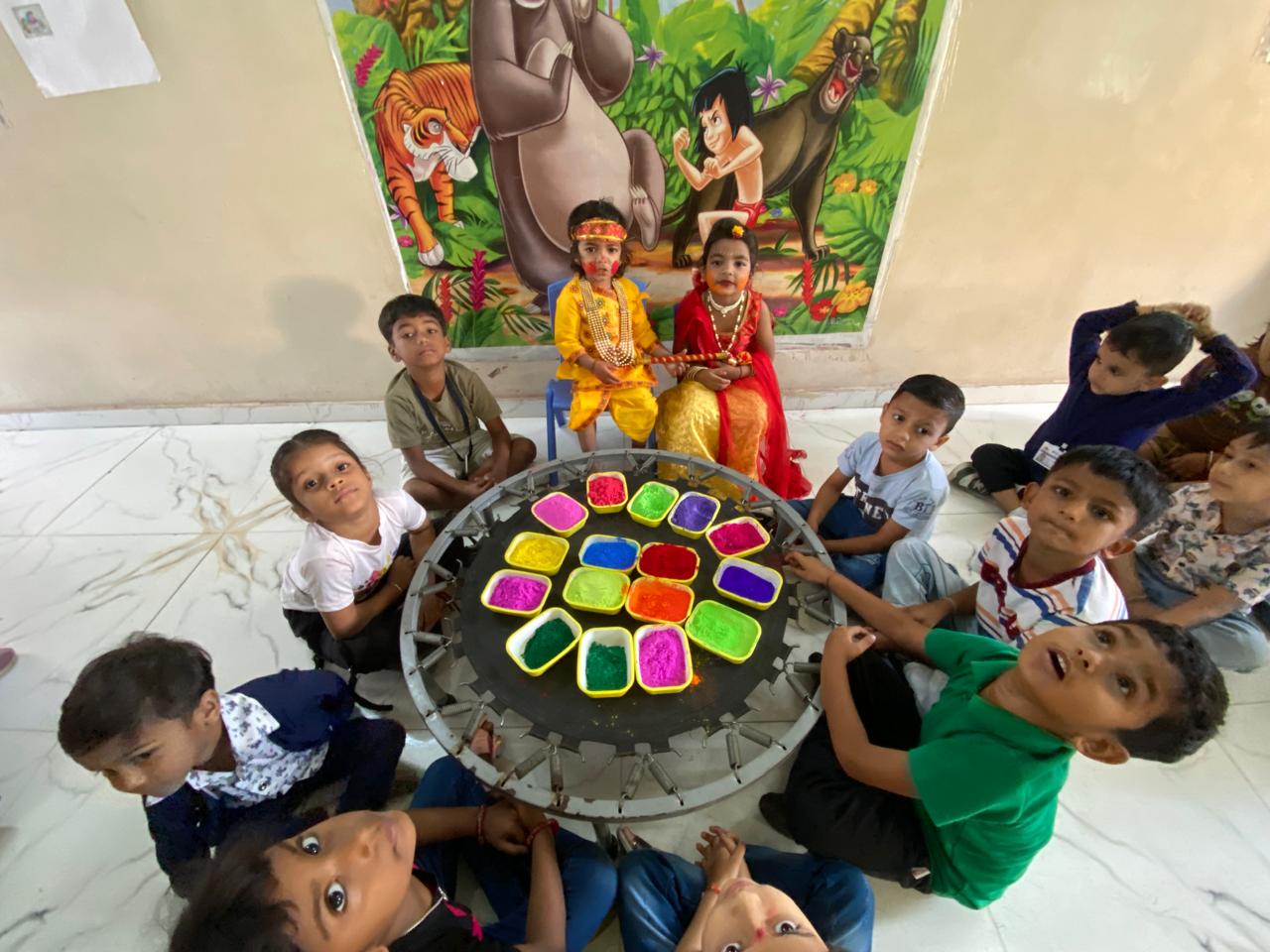 Holi celebration