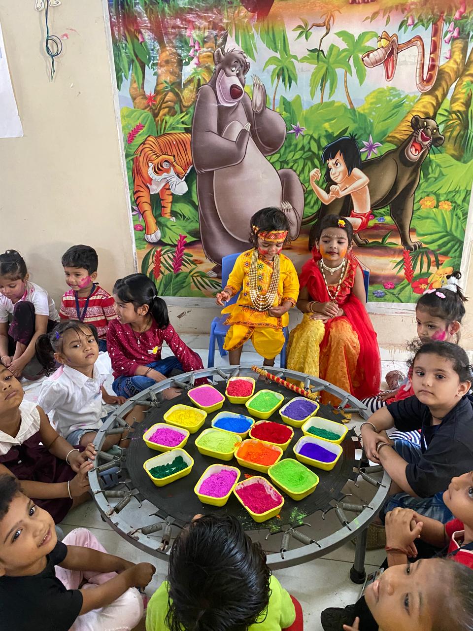 Holi celebration