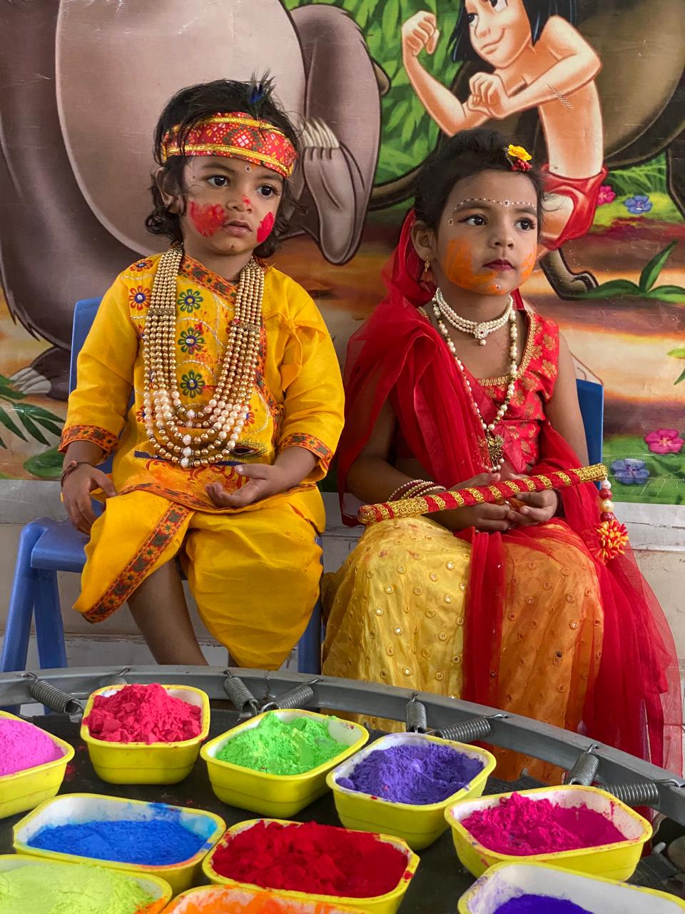 Holi celebration