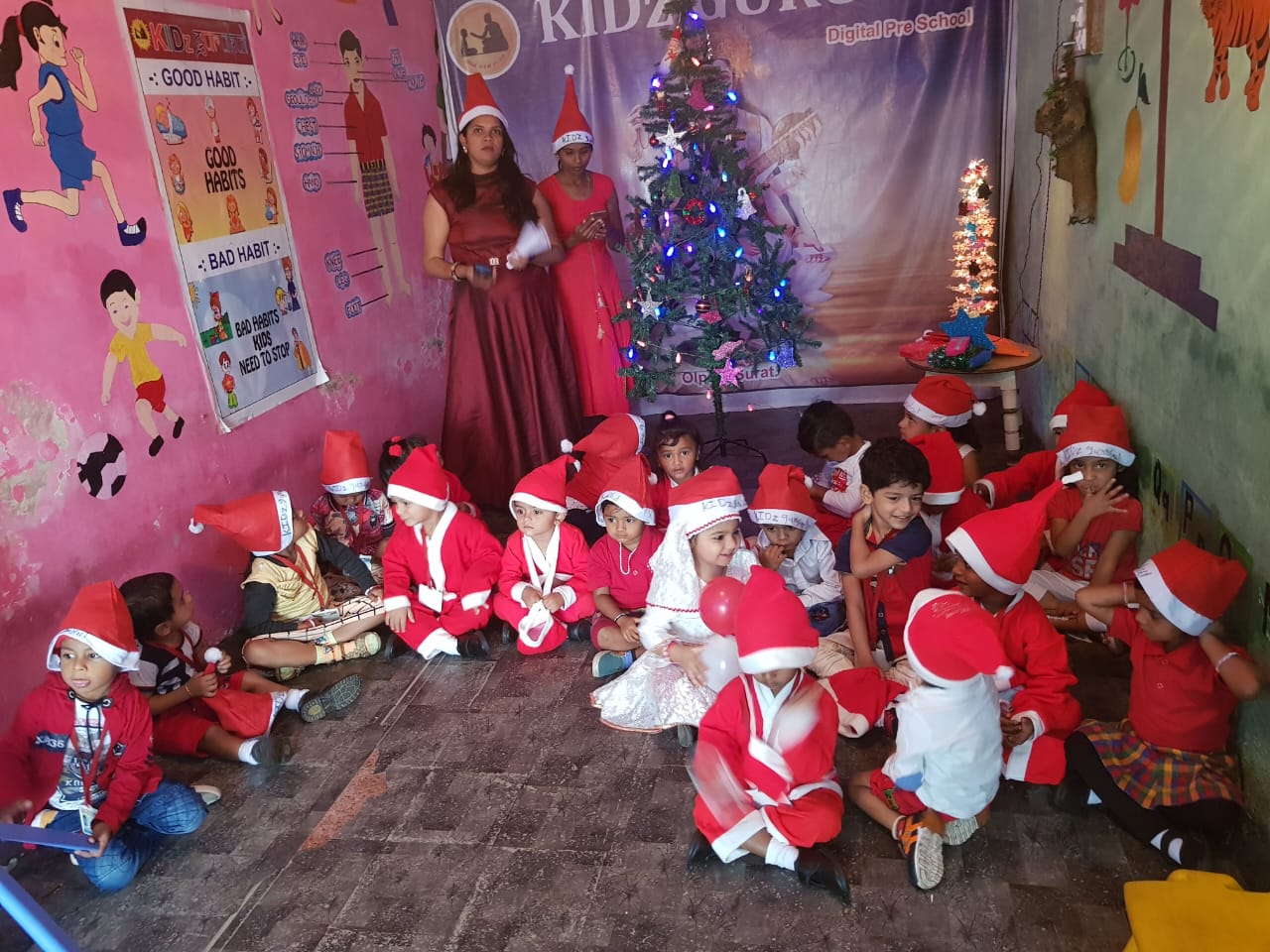 Christmas eve celebration