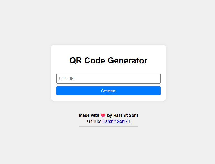 QR Code Generator