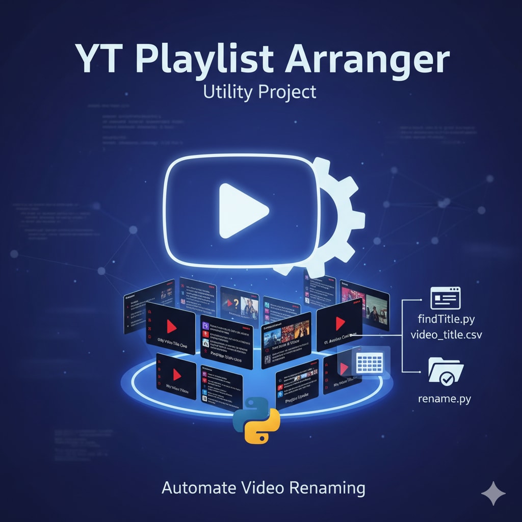 YT Playlist Arranger