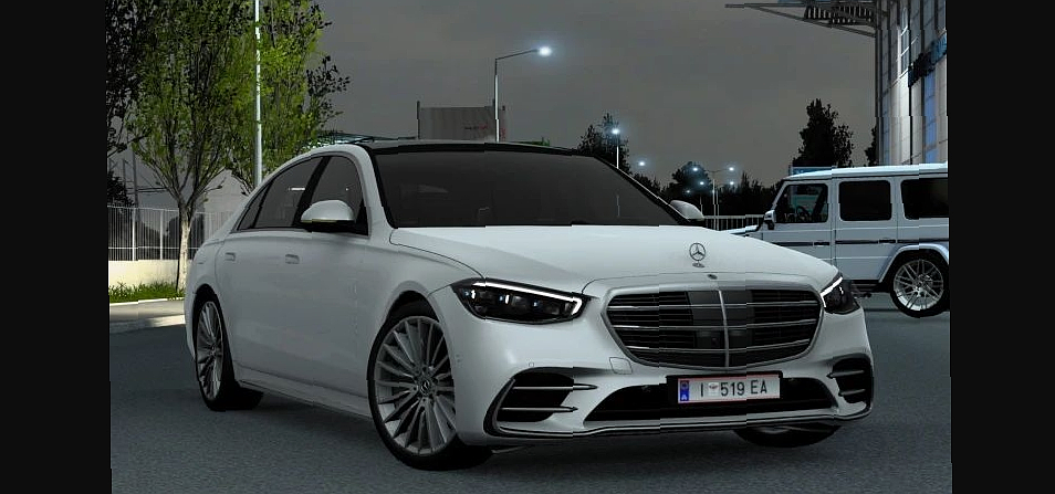 МОД Mercedes-Benz W223 S-Class v1.9 ДЛЯ EURO TRUCK SIMULATOR 2