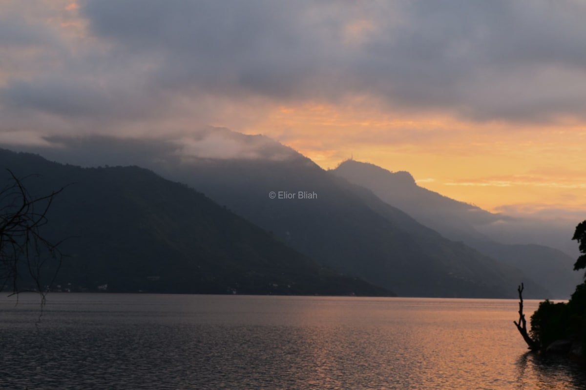 Storm Light Over Atitlán