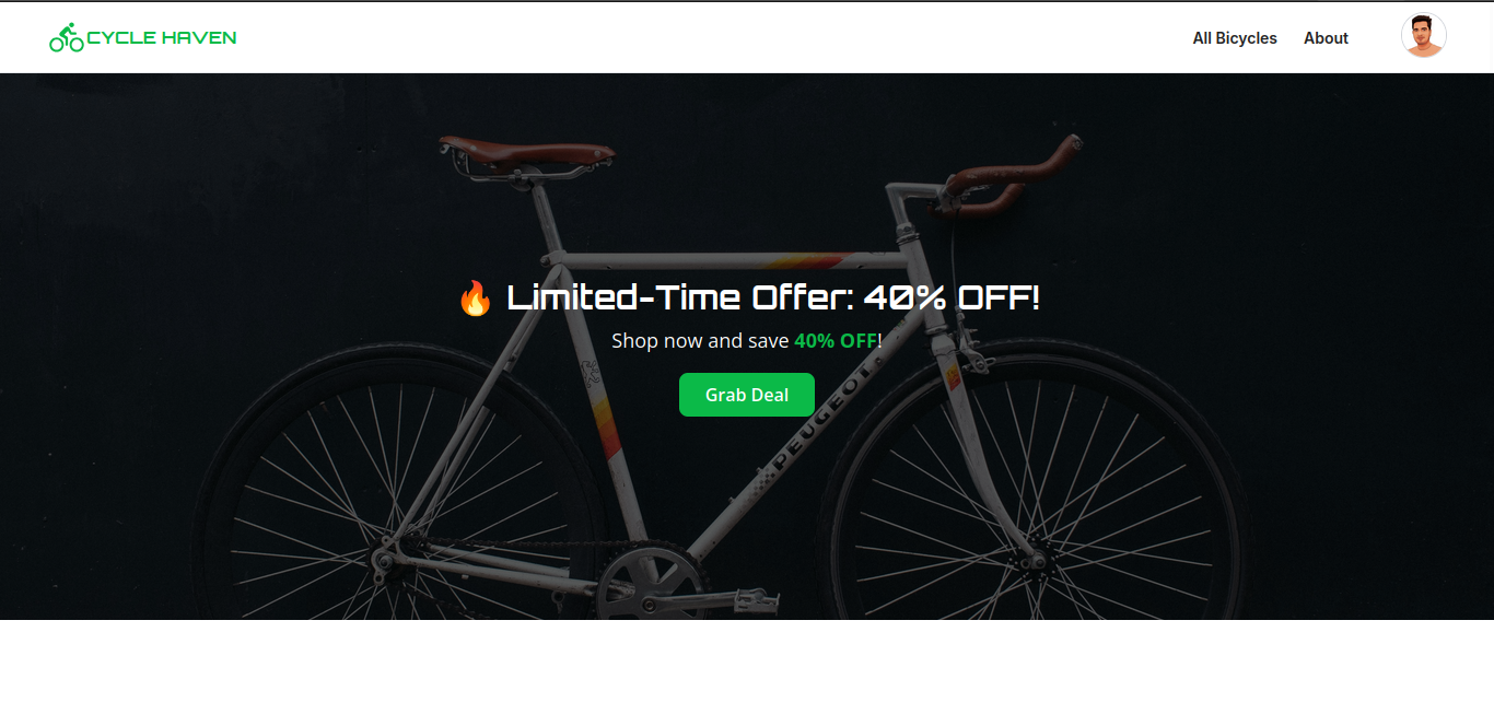 Bicycle Haven Mini E-commerce Application​