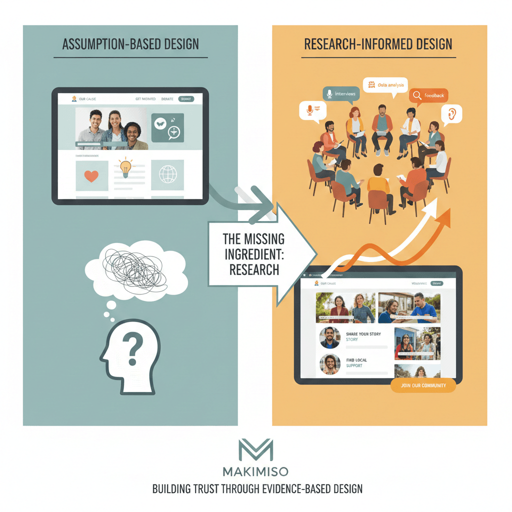 Why Research-Informed Design Matters for Nonprofits