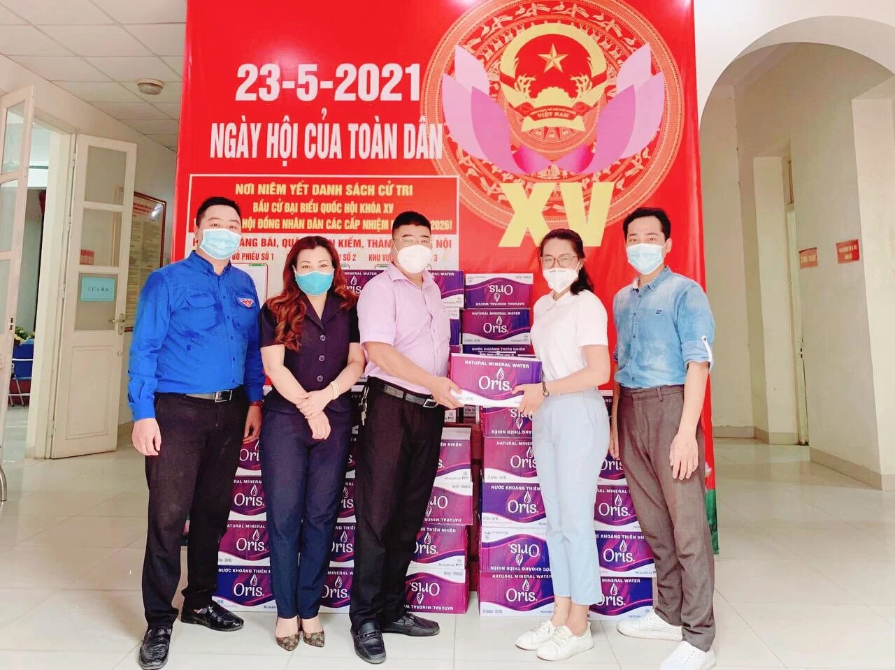 Oris Tài Trợ Nước Kỳ Bầu Cử ĐBQH & HĐND 2021-2026