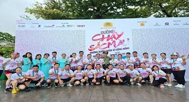 Giải Đường Chạy Sắc Màu 2024 Cùng Nước Khoáng Oris