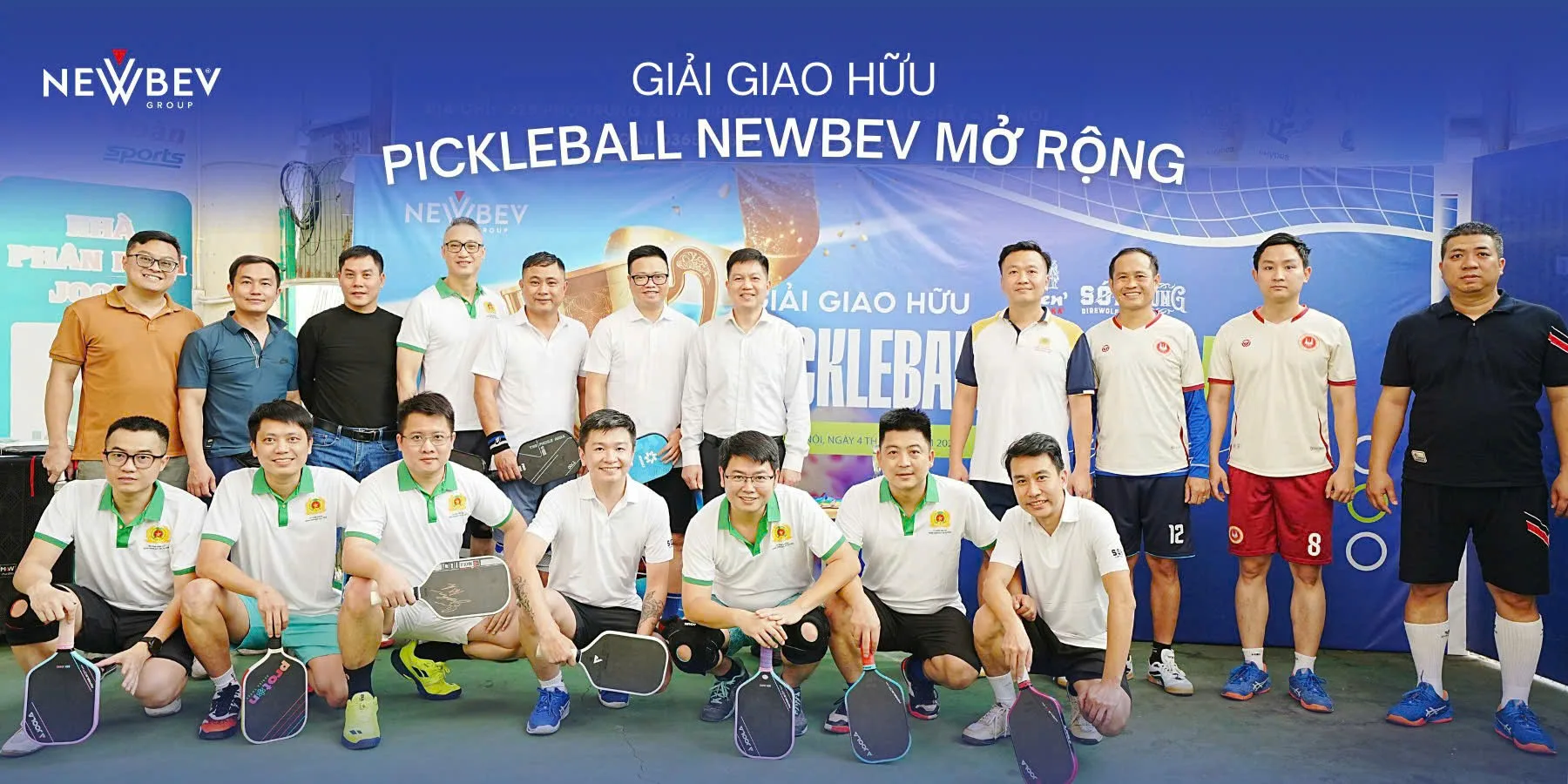GIẢI GIAO HỮU PICKLEBALL NEWBEV MỞ RỘNG 2025