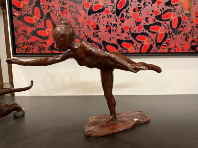 Edgar Degas bronze Grande arabesque deuxième tamts 