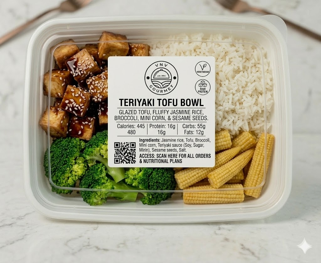Teriyaki Tofu Bowl (VEGAN)