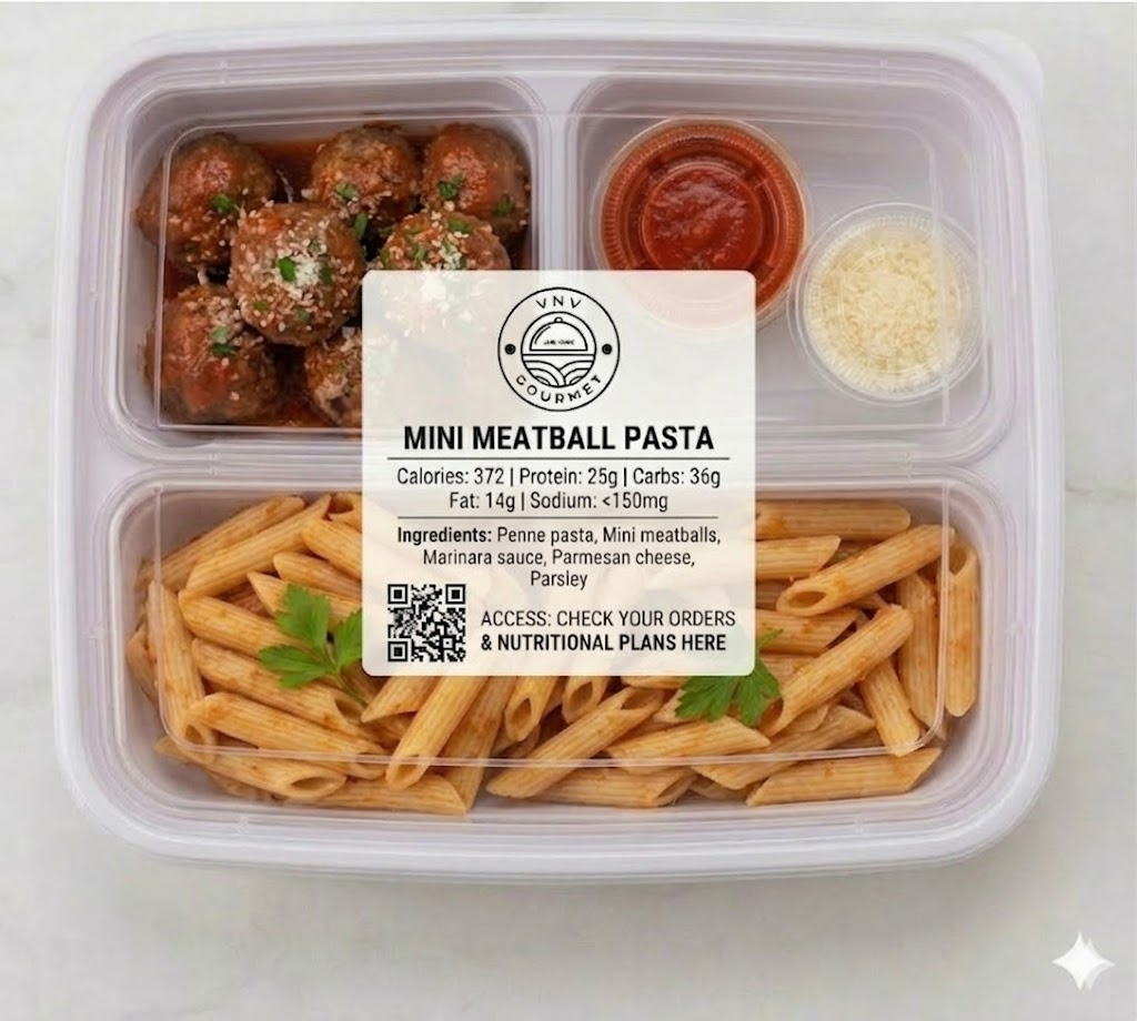 Mini Meatball Pasta